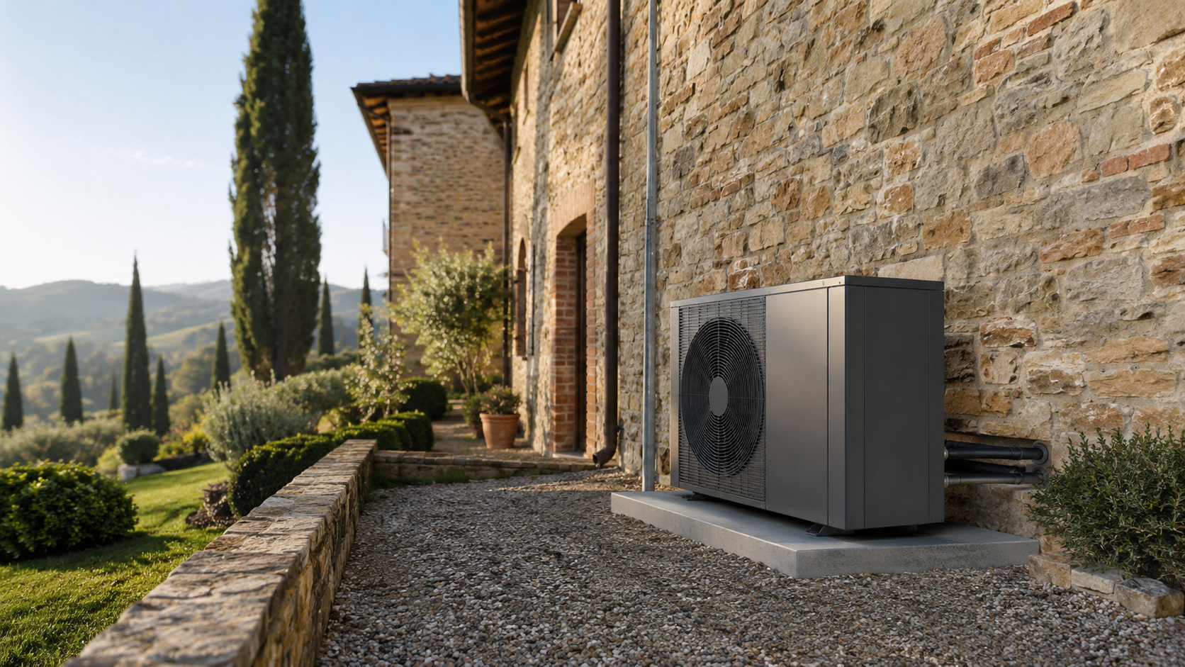 Installazione di pompa di calore in Toscana