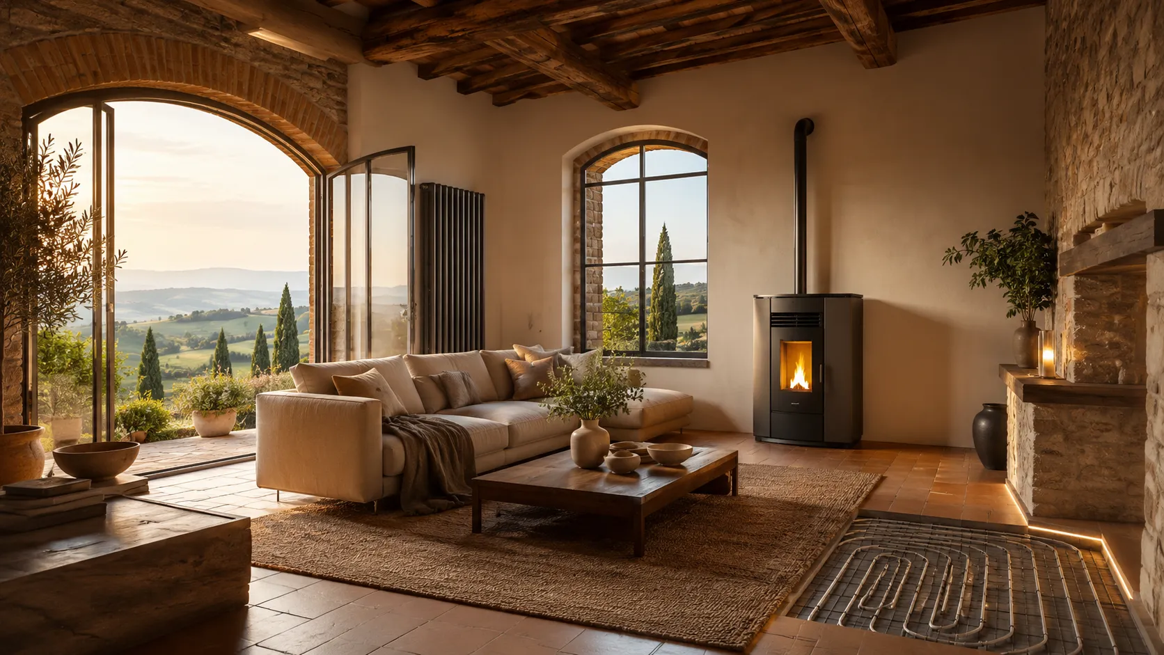 Tecnologia di riscaldamento per immobili in Toscana